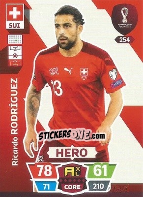 Sticker Ricardo Rodríguez - FIFA World Cup Qatar 2022. Adrenalyn XL - Panini