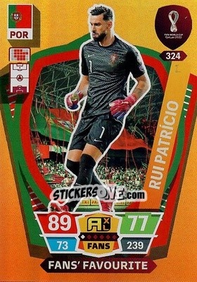 Sticker Rui Patrício - FIFA World Cup Qatar 2022. Adrenalyn XL n. 324 - Panini