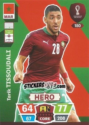 Sticker Tarik Tissoudali - FIFA World Cup Qatar 2022. Adrenalyn XL - Panini