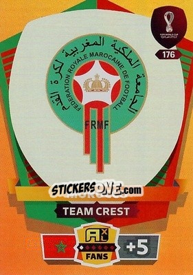 Sticker Team Crest - FIFA World Cup Qatar 2022. Adrenalyn XL n. 176 - Panini