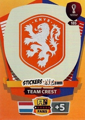 Figurina Team Crest - FIFA World Cup Qatar 2022. Adrenalyn XL - Panini