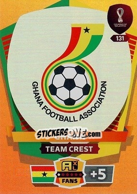 Sticker Team Crest - FIFA World Cup Qatar 2022. Adrenalyn XL n. 131 - Panini