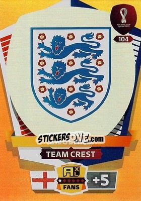 Cromo Team Crest - FIFA World Cup Qatar 2022. Adrenalyn XL - Panini