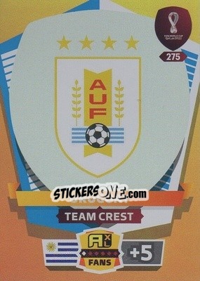 Sticker Team Crest - FIFA World Cup Qatar 2022. Adrenalyn XL n. 275 - Panini