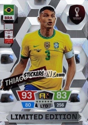 Figurina Thiago Silva - FIFA World Cup Qatar 2022. Adrenalyn XL - Panini
