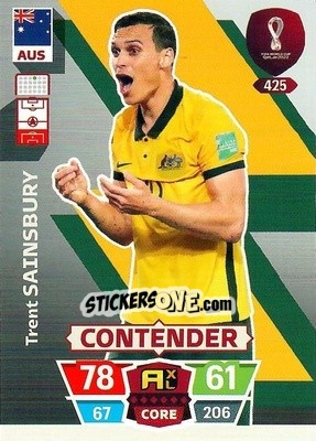 Sticker Trent Sainsbury - FIFA World Cup Qatar 2022. Adrenalyn XL n. 425 - Panini