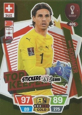 Sticker Yann Sommer - FIFA World Cup Qatar 2022. Adrenalyn XL n. 405 - Panini
