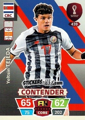 Sticker Yeltsin Tejeda - FIFA World Cup Qatar 2022. Adrenalyn XL n. 439 - Panini