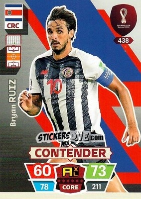 Sticker Bryan Ruiz - FIFA World Cup Qatar 2022. Adrenalyn XL - Panini