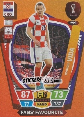 Sticker Domagoj Vida - FIFA World Cup Qatar 2022. Adrenalyn XL n. 299 - Panini