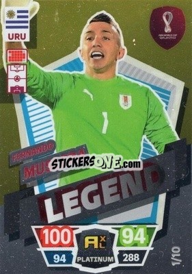 Figurina Fernando Muslera (Uruguay) - FIFA World Cup Qatar 2022. Adrenalyn XL - Panini