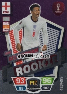 Sticker Jude Bellingham (England) - FIFA World Cup Qatar 2022. Adrenalyn XL - Panini