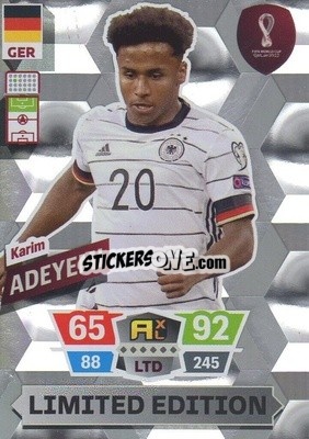 Sticker Karim Adeyemi - FIFA World Cup Qatar 2022. Adrenalyn XL - Panini