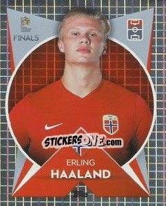 Sticker Erling Haaland (Norway) - The Road To Uefa Nations League Finals 2022-2023 n. 61 - Topps
