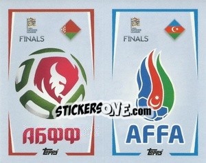 Sticker Belarus / Azerbaijan - The Road to UEFA Nations League Finals 2022-2023 - Topps