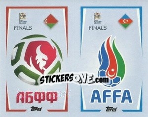 Sticker Belarus / Azerbaijan - The Road To Uefa Nations League Finals 2022-2023 n. 24 - Topps