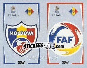 Sticker Moldova / Andorra - The Road To Uefa Nations League Finals 2022-2023 n. 28 - Topps