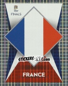 Figurina France — Champion 2020-21 - The Road to UEFA Nations League Finals 2022-2023 - Topps