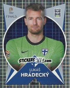 Sticker Lukáš Hrádecký (Finland) - The Road to UEFA Nations League Finals 2022-2023 - Topps