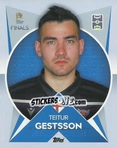 Figurina Teitur Gestsson (Faroe Islands) - The Road to UEFA Nations League Finals 2022-2023 - Topps