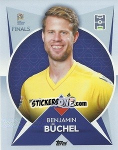 Sticker Benjamin Büchel (Liechtenstein) - The Road to UEFA Nations League Finals 2022-2023 - Topps