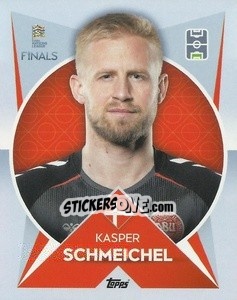 Sticker Kasper Schmeichel (Denmark) - The Road To Uefa Nations League Finals 2022-2023 n. 44 - Topps