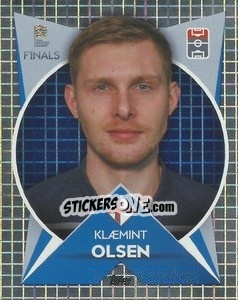 Sticker Klæmint Olsen (Faroe Islands) - The Road to UEFA Nations League Finals 2022-2023 - Topps