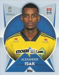 Sticker Alexander Isak (Sweden) - The Road To Uefa Nations League Finals 2022-2023 n. 48 - Topps