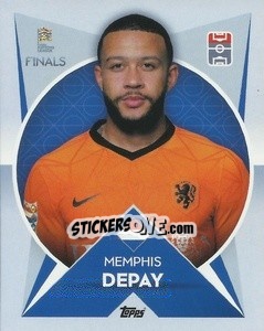 Sticker Memphis Depay (Netherlands) - The Road To Uefa Nations League Finals 2022-2023 n. 56 - Topps