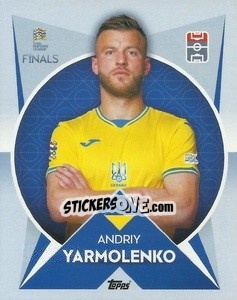 Sticker Andriy Yarmolenko (Ukraine) - The Road To Uefa Nations League Finals 2022-2023 n. 62 - Topps