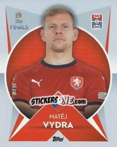 Cromo Matěj Vydra (Czech Republic) - The Road to UEFA Nations League Finals 2022-2023 - Topps