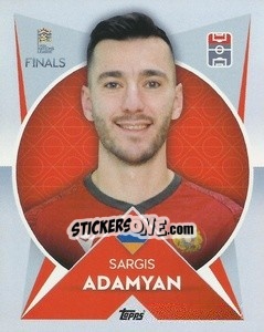 Cromo Sargis Adamyan (Armenia) - The Road to UEFA Nations League Finals 2022-2023 - Topps