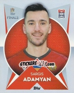 Sticker Sargis Adamyan (Armenia) - The Road To Uefa Nations League Finals 2022-2023 n. 68 - Topps