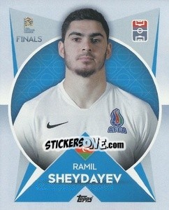 Sticker Ramil Sheydayev (Azerbaijan) - The Road To Uefa Nations League Finals 2022-2023 n. 69 - Topps