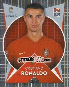 Figurina Cristiano Ronaldo (Portugal) - The Road to UEFA Nations League Finals 2022-2023 - Topps