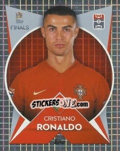 Sticker Cristiano Ronaldo (Portugal) - The Road To Uefa Nations League Finals 2022-2023 n. 70 - Topps