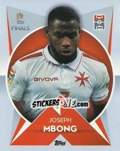 Cromo Joseph Mbong (Malta) - The Road to UEFA Nations League Finals 2022-2023 - Topps
