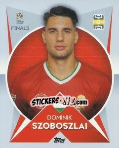 Cromo Dominik Szoboszlai (Hungary) - The Road to UEFA Nations League Finals 2022-2023 - Topps