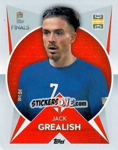 Sticker Jack Grealish (England) - The Road to UEFA Nations League Finals 2022-2023 - Topps