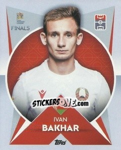 Sticker Ivan Bakhar (Belarus) - The Road To Uefa Nations League Finals 2022-2023 n. 82 - Topps