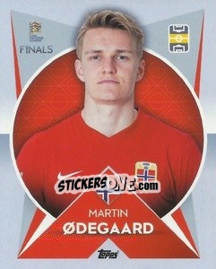 Cromo Martin Ødegaard (Norway) - The Road to UEFA Nations League Finals 2022-2023 - Topps