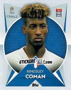 Sticker Kingsley Coman (France) - The Road To Uefa Nations League Finals 2022-2023 n. 85 - Topps