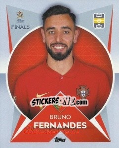 Figurina Bruno Fernandes (Portugal) - The Road to UEFA Nations League Finals 2022-2023 - Topps