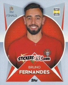 Sticker Bruno Fernandes (Portugal) - The Road To Uefa Nations League Finals 2022-2023 n. 86 - Topps