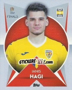 Sticker Ianis Hagi (Romania) - The Road to UEFA Nations League Finals 2022-2023 - Topps