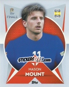 Sticker Mason Mount (England) - The Road to UEFA Nations League Finals 2022-2023 - Topps