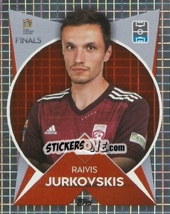 Sticker Raivis Jurkovskis (Latvia) - The Road to UEFA Nations League Finals 2022-2023 - Topps
