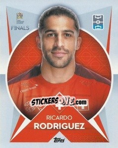 Sticker Ricardo Rodriguez (Switzerland) - The Road To Uefa Nations League Finals 2022-2023 n. 97 - Topps