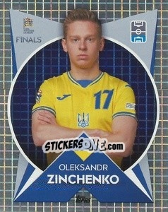Sticker Oleksandr Zinchenko (Ukraine) - The Road To Uefa Nations League Finals 2022-2023 n. 101 - Topps