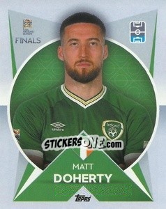Sticker Matt Doherty (Republic of Ireland) - The Road To Uefa Nations League Finals 2022-2023 n. 103 - Topps